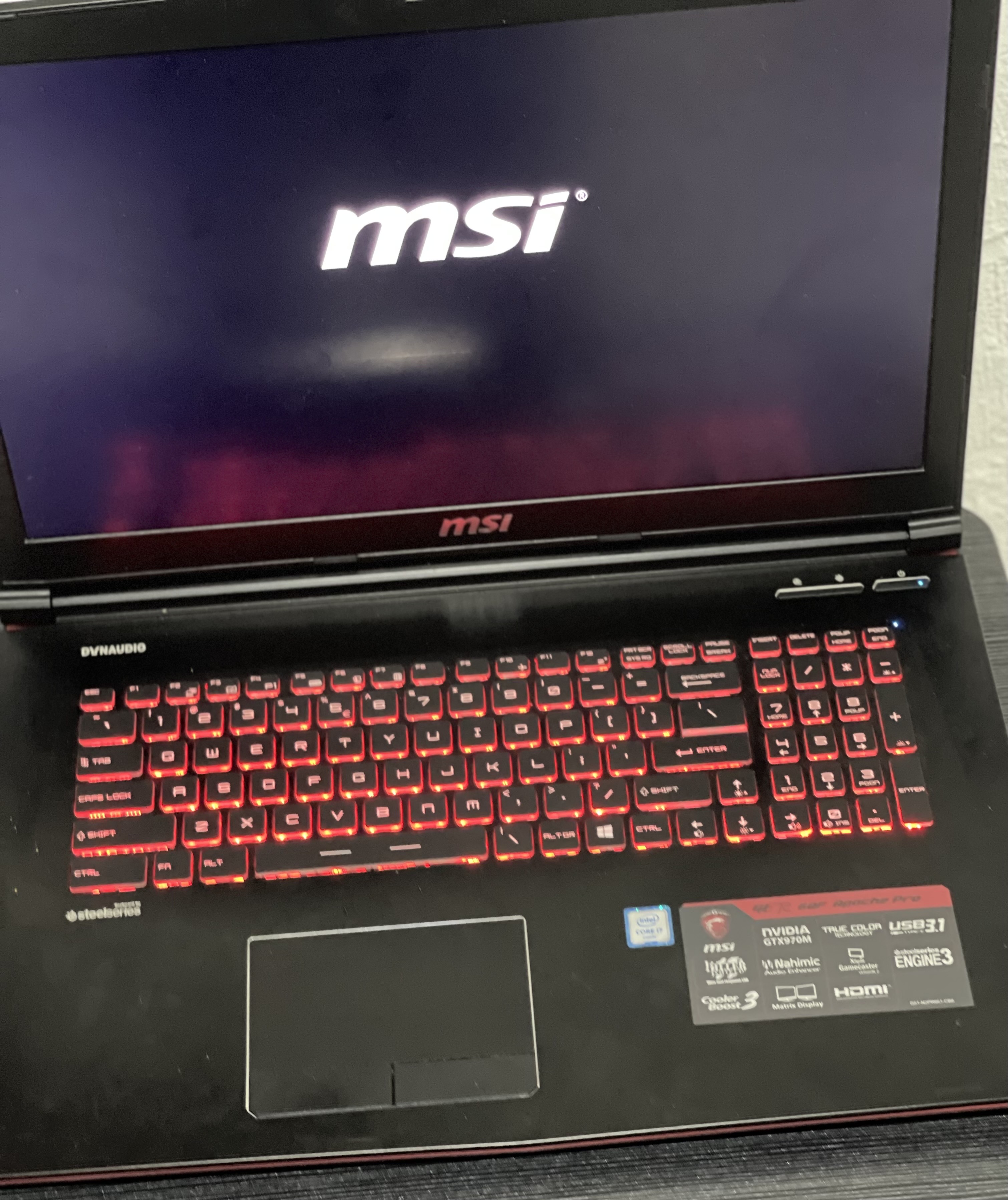 computadoras y laptops - MSI GE72 60F Apache pro (Leer descripcion). 6