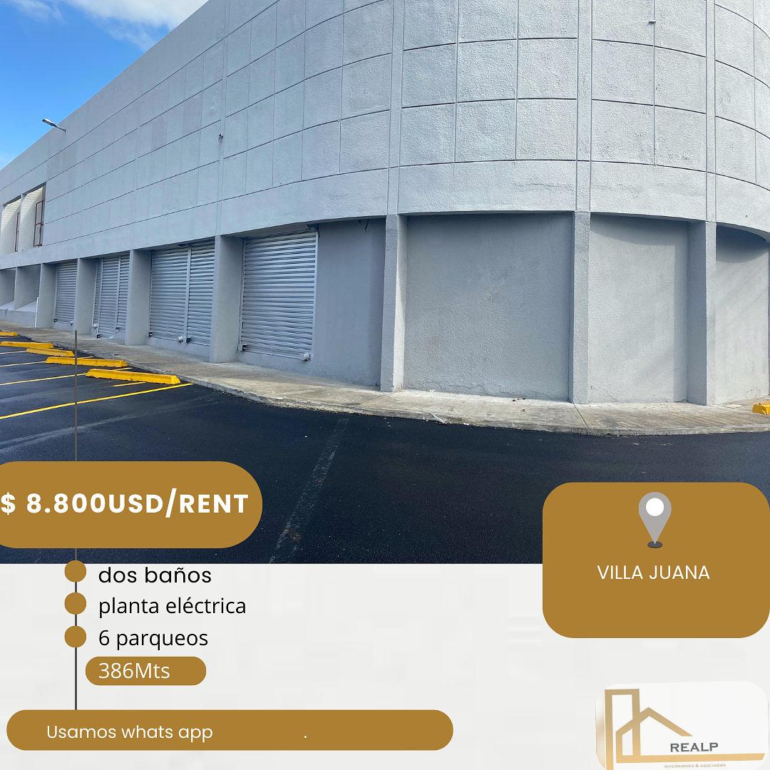 oficinas y locales comerciales -  Local en Alquiler en Villa Juana
