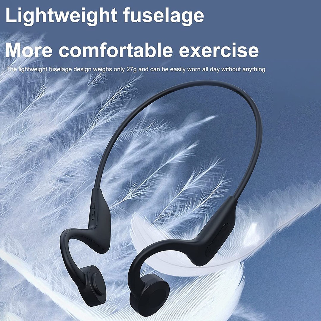 accesorios para electronica - Auriculares de oído abierto, inalámbricos, Bluetooth, audifonos, conducción  2