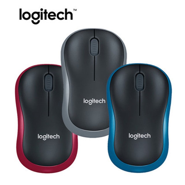 computadoras y laptops - MOUSE LOGITECH M185 INALAMBRICO MINI OPTICO AZUL USB NANO RECEIVER - SMART SLEEP