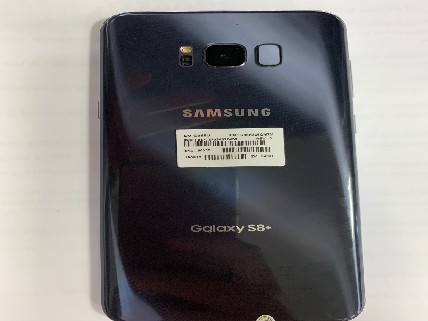 celulares y tabletas - Samsung Galaxy S8 