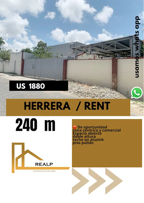 oficinas y locales comerciales - Nave en herrera 240 m 1