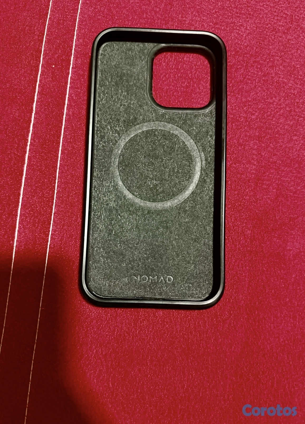 accesorios para electronica - Cover De Piel Autént Para iPhone 15 Pro Max Nomad 3