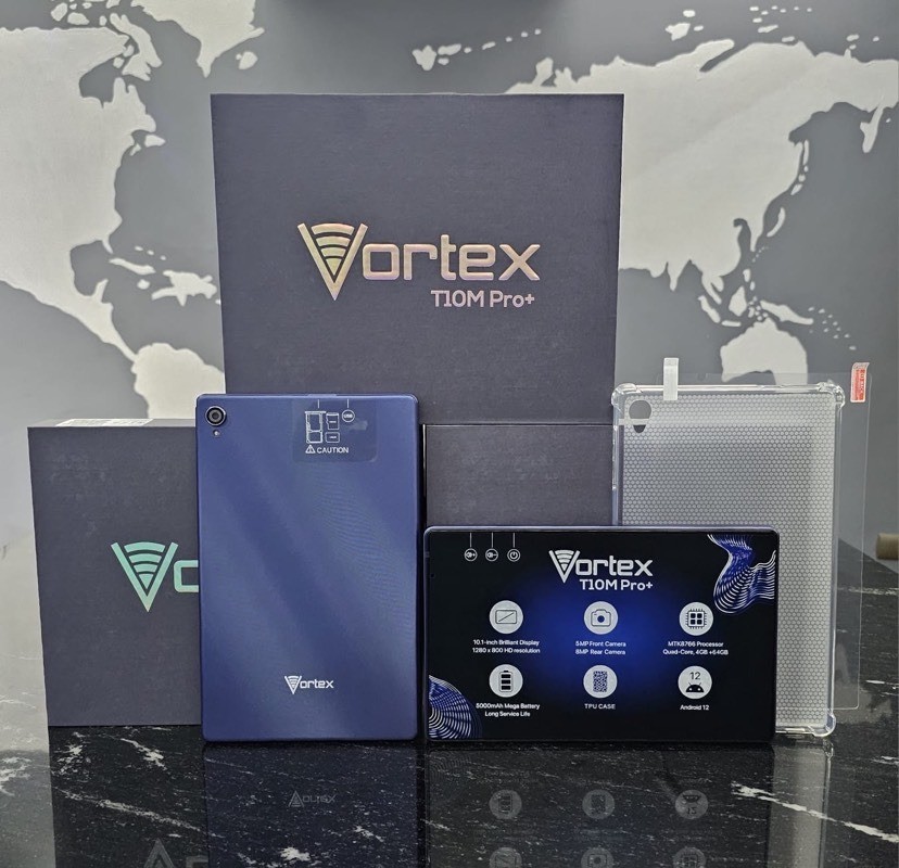 celulares y tabletas -  NUEVO  RD$: 5,000.00

Tablet Vortex T10m Pro+: 10'' 4G 4gb 64gb 8mp+5mp
Pantall 4
