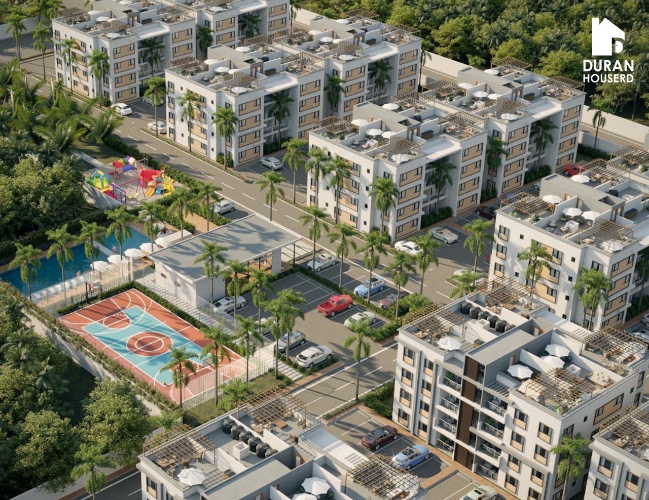 apartamentos - venta de apartamentos con piscina en la ciudad Juan Bosh Santo Domingo este  2