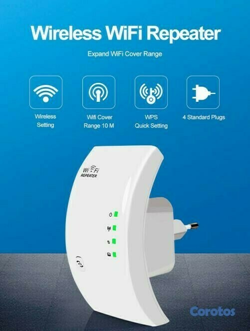 otros electronicos - Repetidor Wifi 300 Mbps WR01 2