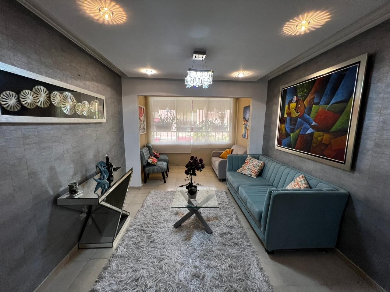 apartamentos - Se alquila apartamento amueblado en La Republica De Colombia 4