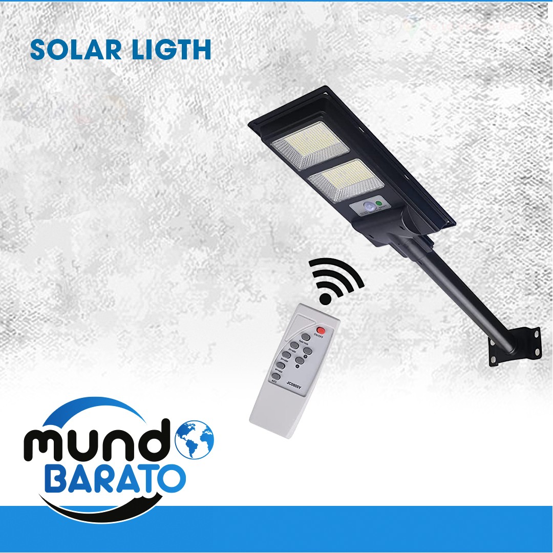 herramientas, jardines y exterior - Luz solar de 200 W con sensor de movimiento IP65 exteriores con panel