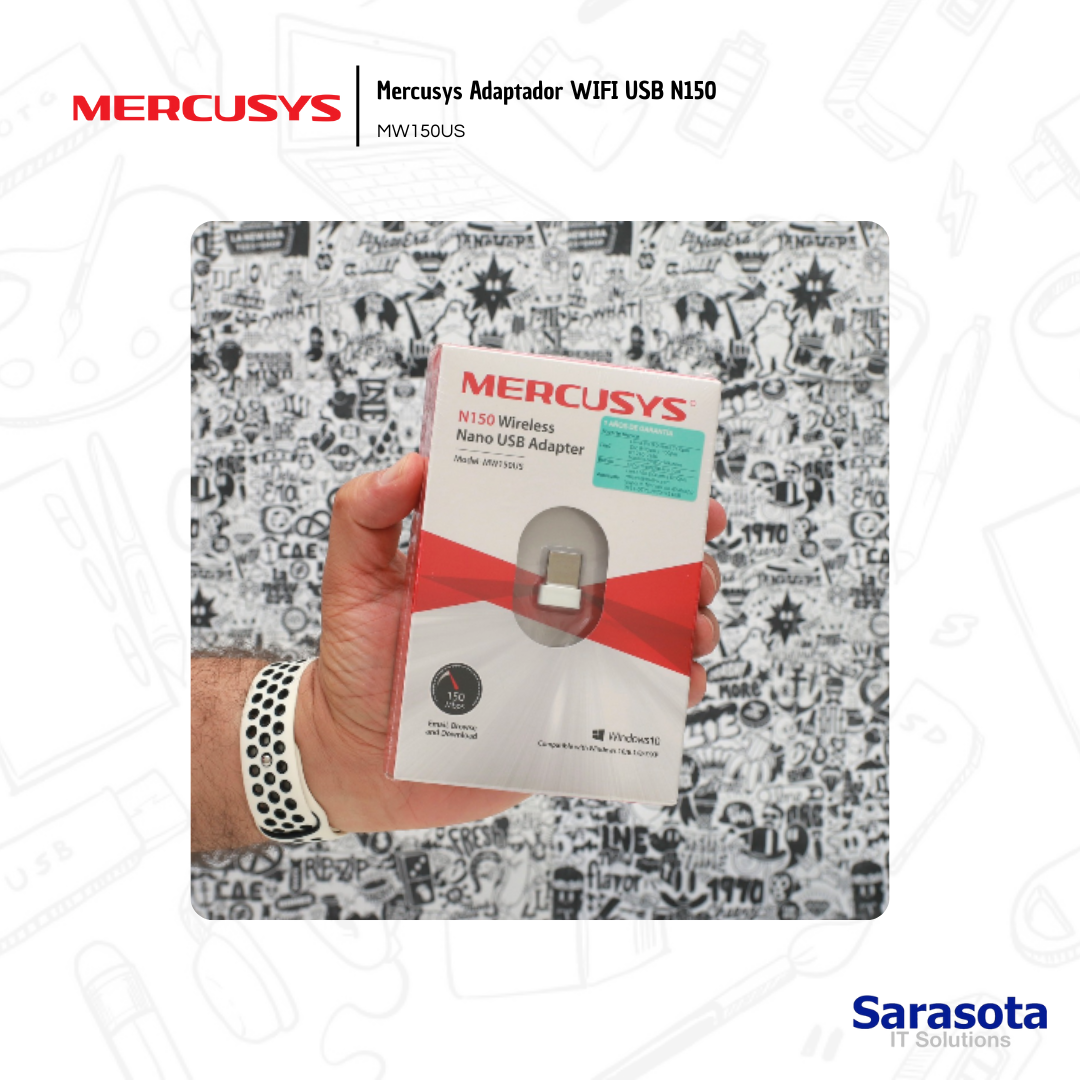 accesorios para electronica - Mercusys Adaptador WIFI USB N150  1