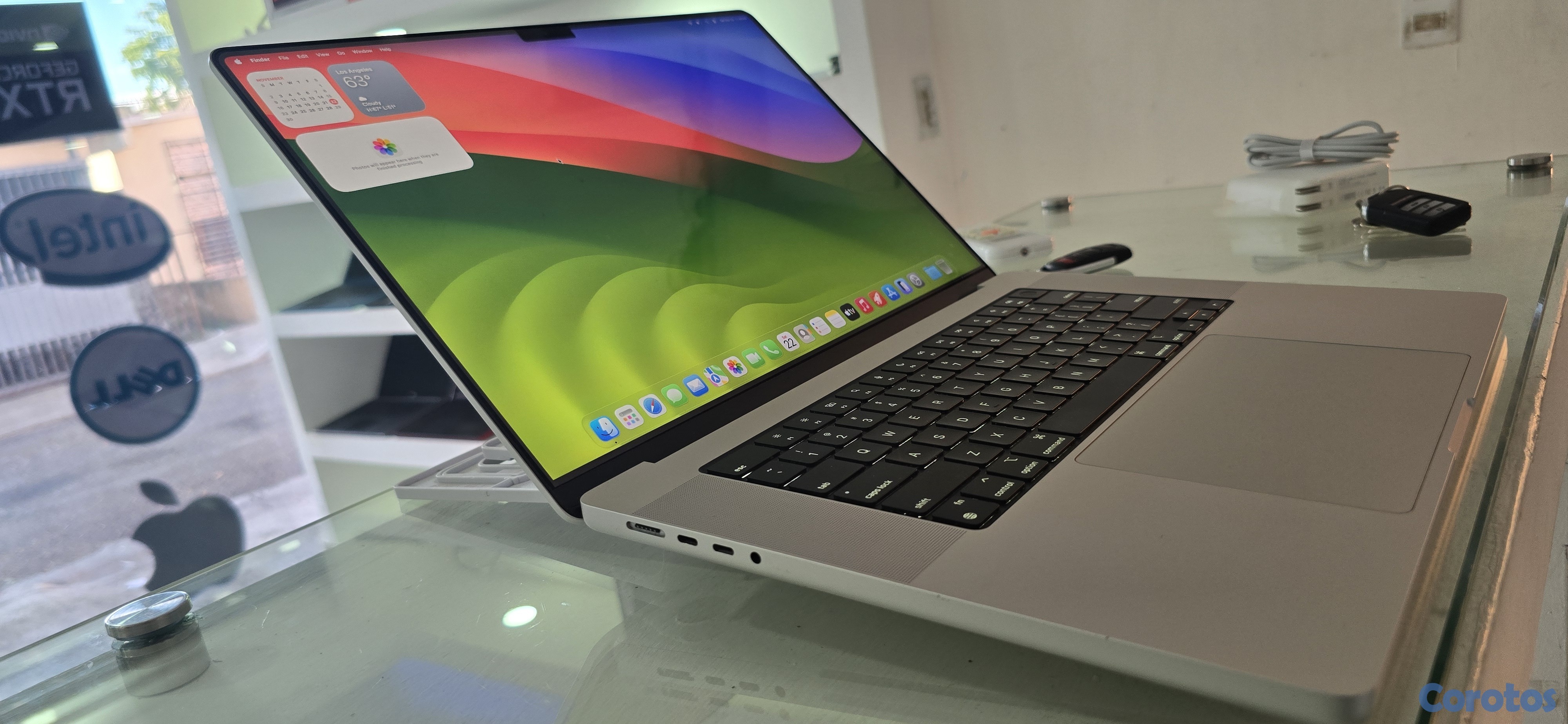 computadoras y laptops - Macbook pro M1 pro 16 Pulg Ram 16gb Disco 1TB SSD año 2021 3