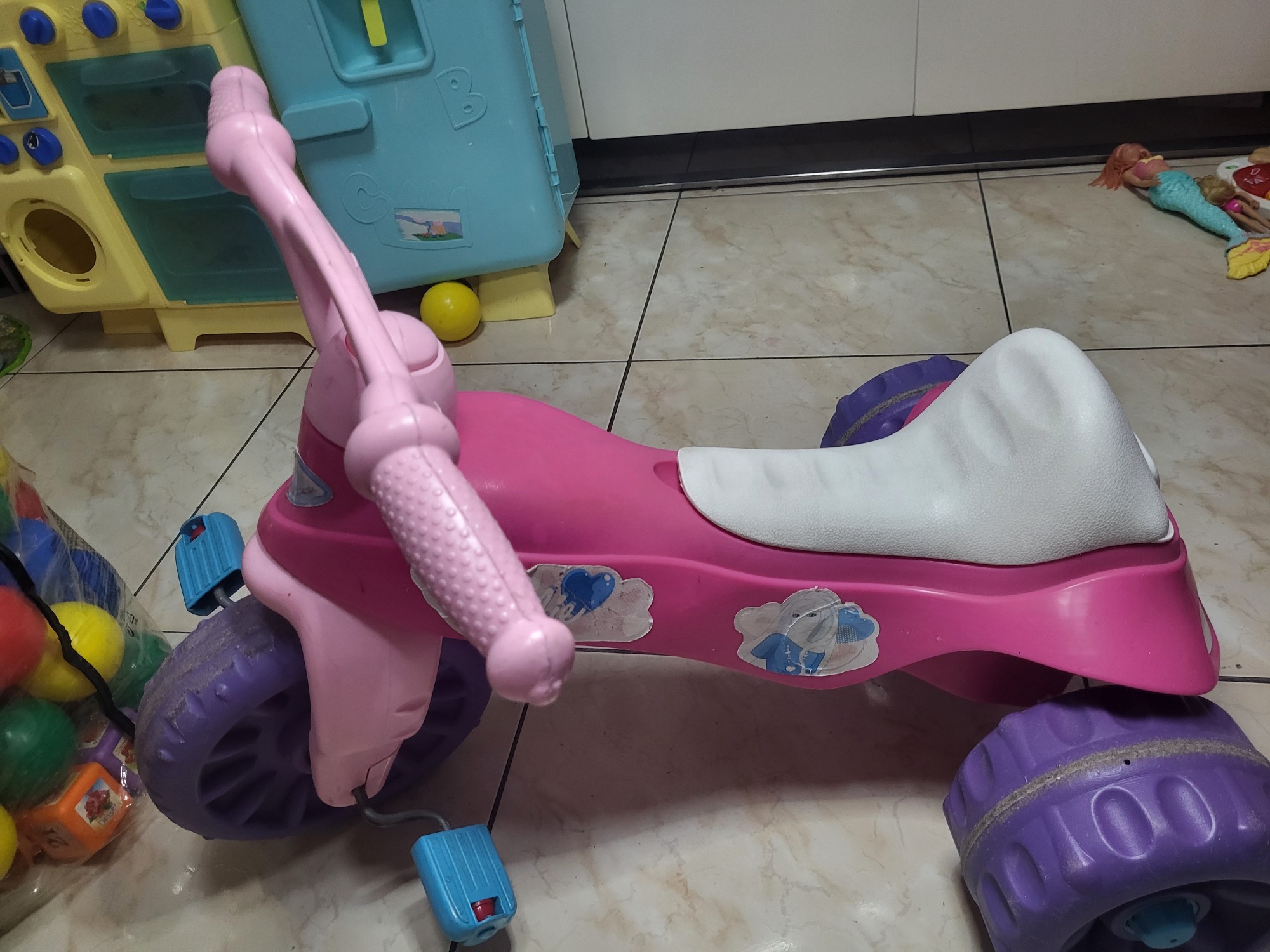 juguetes - Triciclo Fisher Price Barbie 1