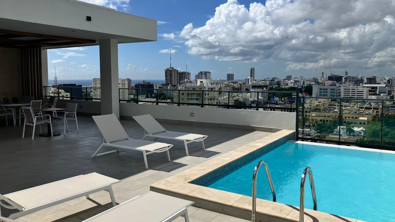 apartamentos - Alquilo Naco A Estrenar Torre De Lujo Sin Intermed 10