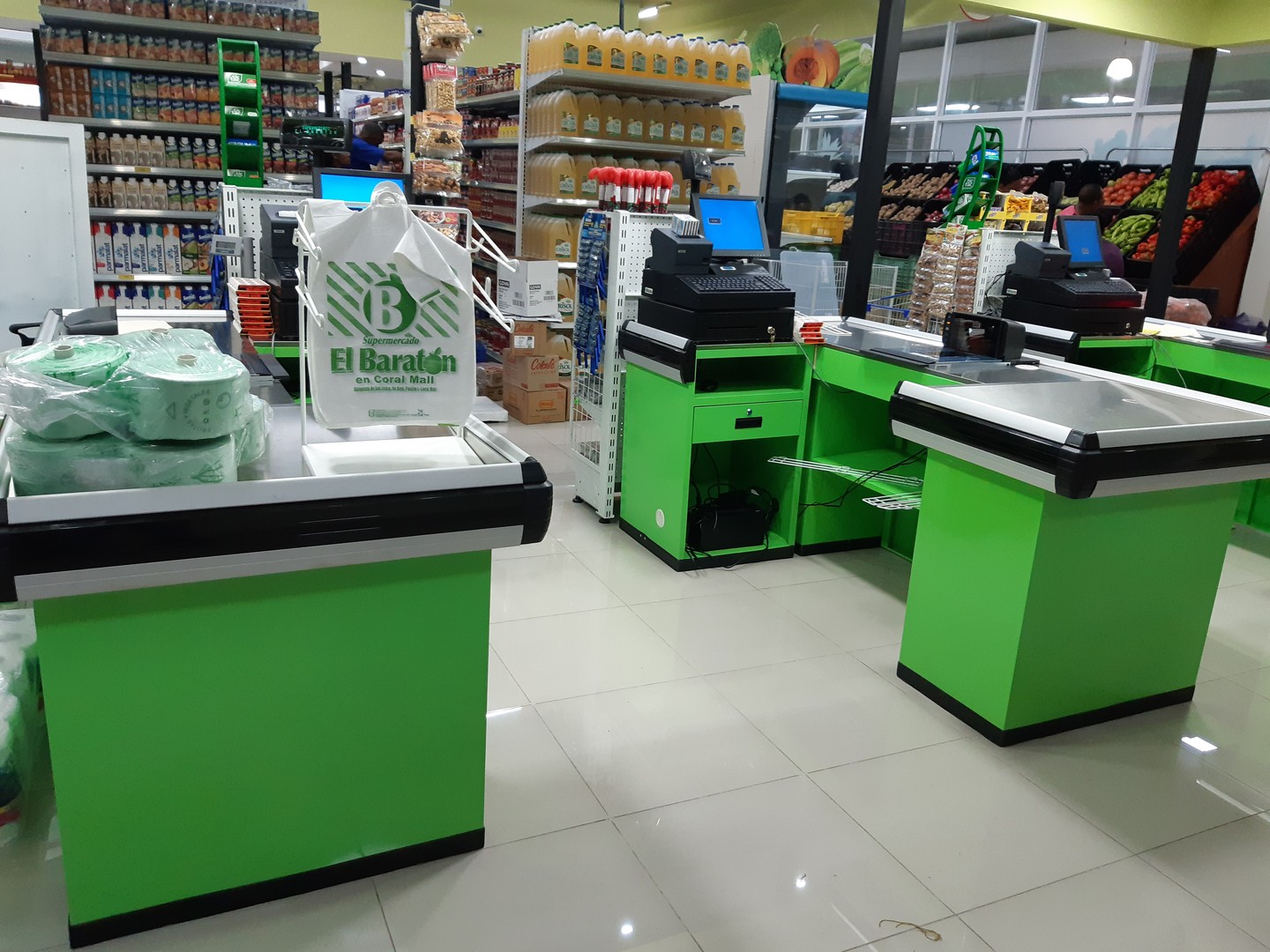 equipos profesionales - Muebles de caja nuevos Checkout para área de despacho 4
