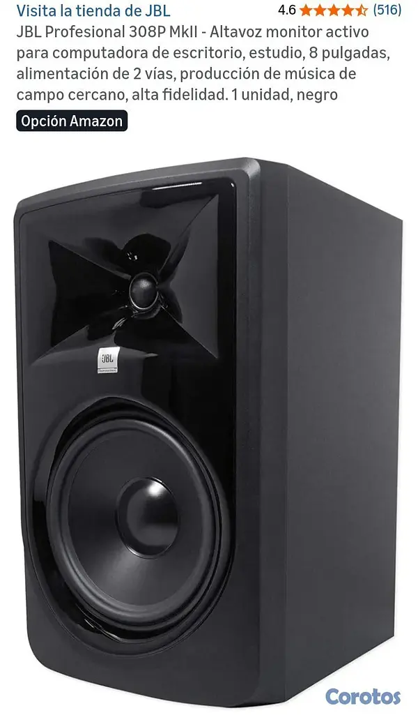 camaras y audio - JBL Profesional 308P MkII  4