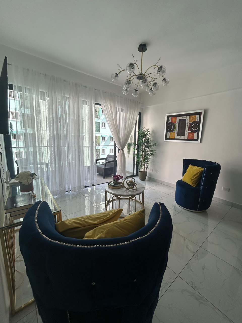 apartamentos - Apartamento de 2 habitaciones en alquiler en Evaristo Morales 0