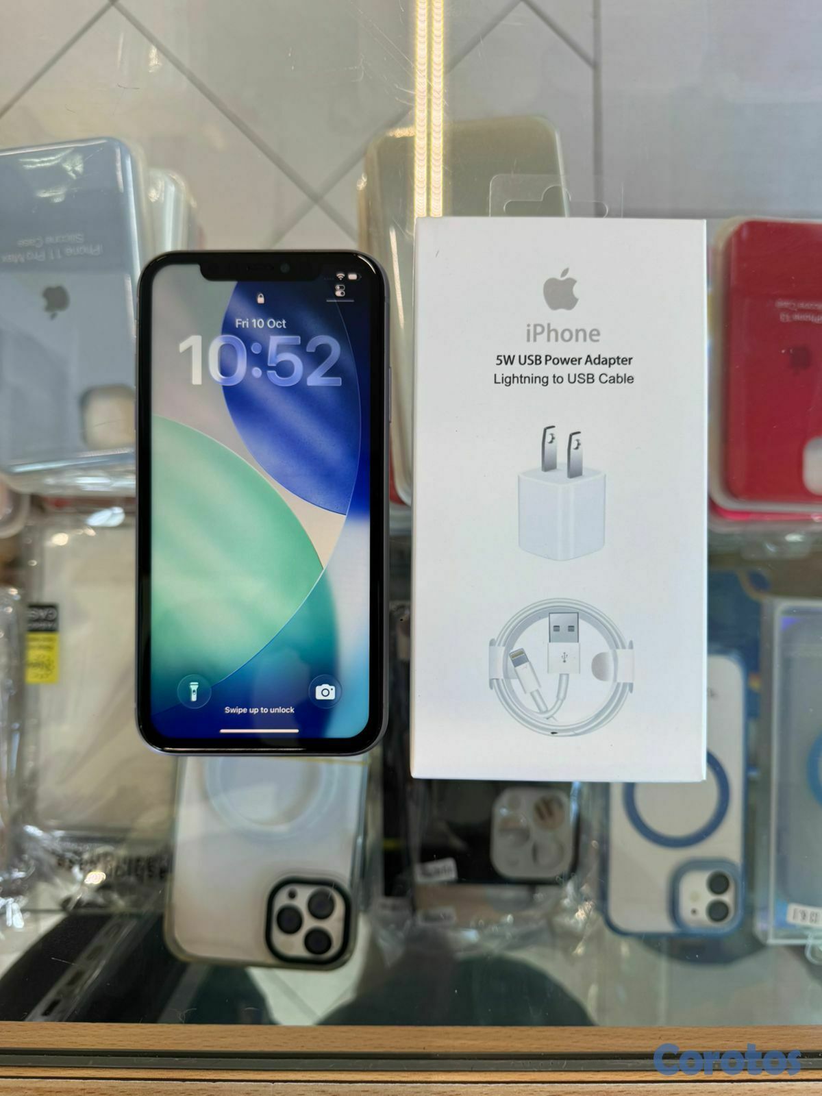 celulares y tabletas - iphone 11 purple 128 GB para Claro. 2