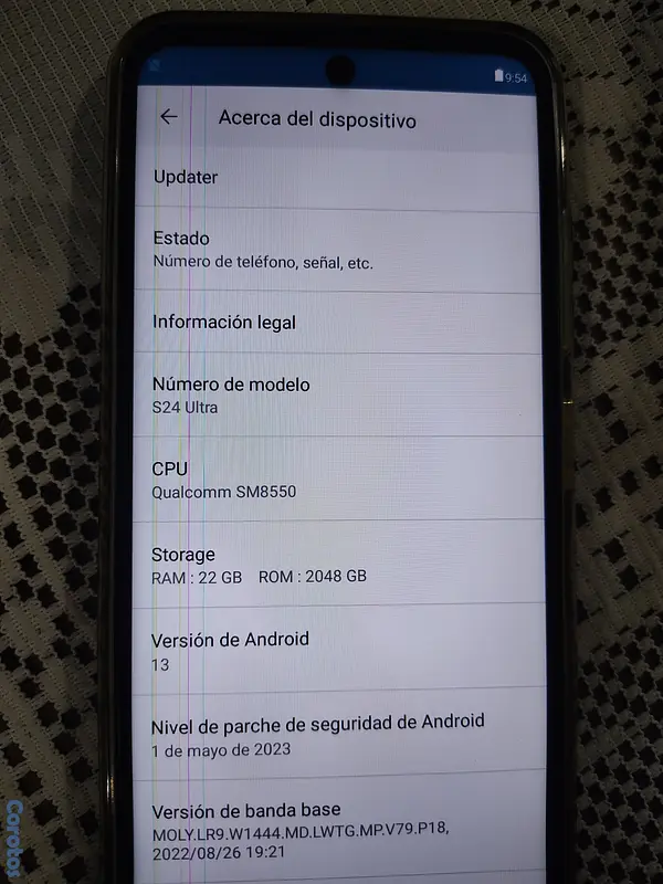 celulares y tabletas - EN VENTA ESTE EXCELENTE CELULAR ANDROID S24 ULTRA VERSIÓN GLOBAL 5G 8