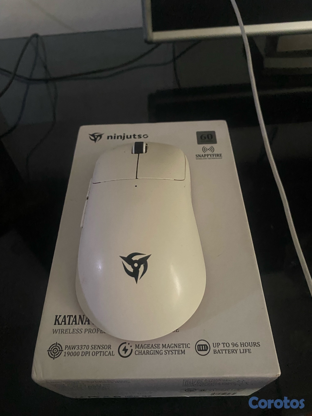accesorios para electronica - mouse gamer  ninjutso 1