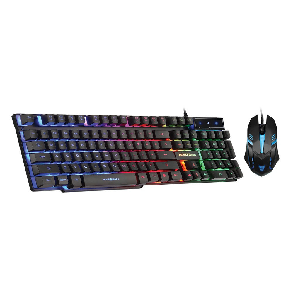 accesorios para electronica - COMBO MOUSE TECLADO RGB GAMING GAMER 1