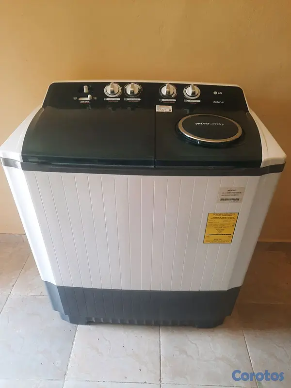 electrodomesticos - Lavadora LG de 33 libras  6