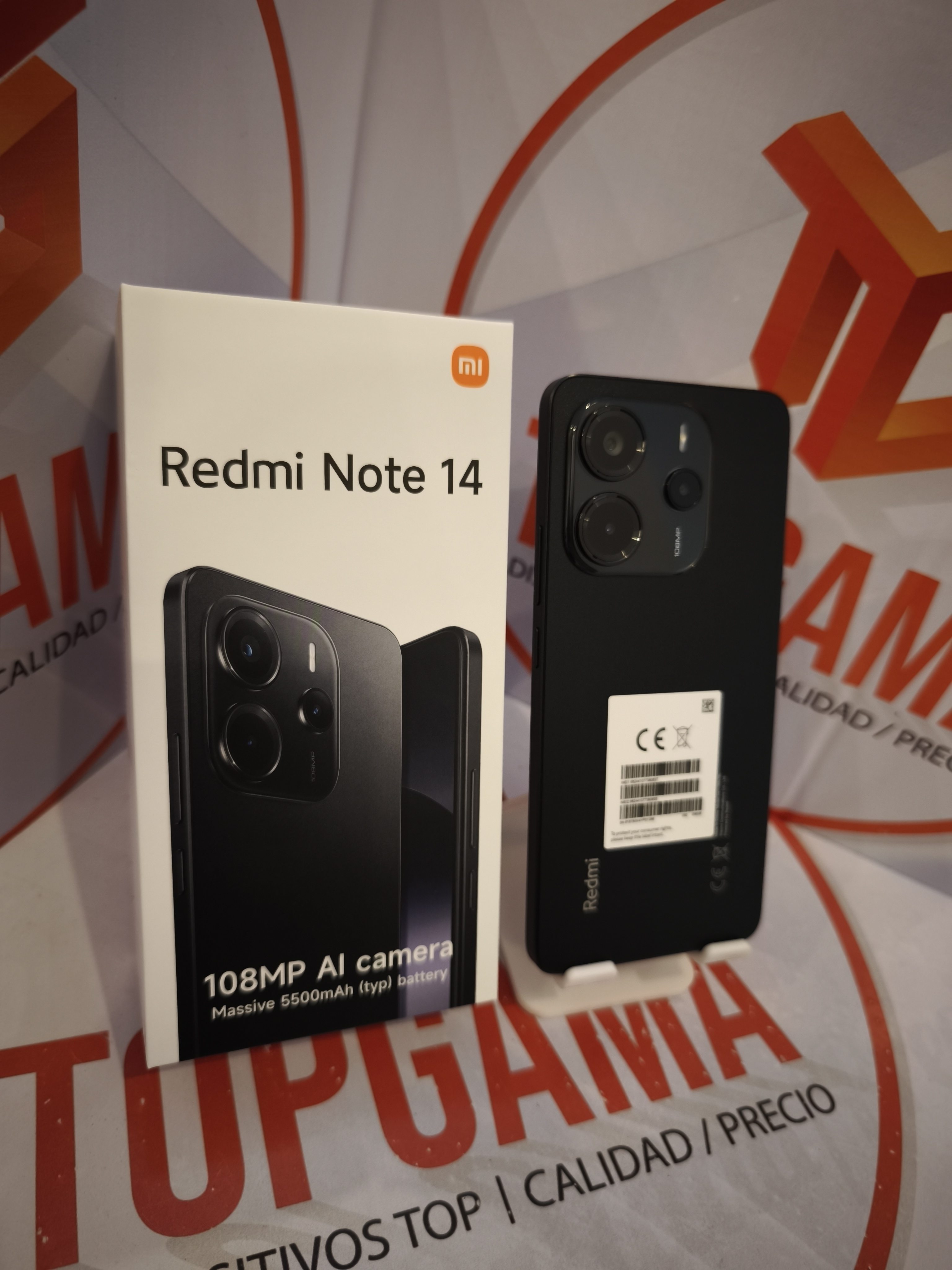 celulares y tabletas - REDMI NOTE 14 4G, 8GB RAM 256GB ROM 