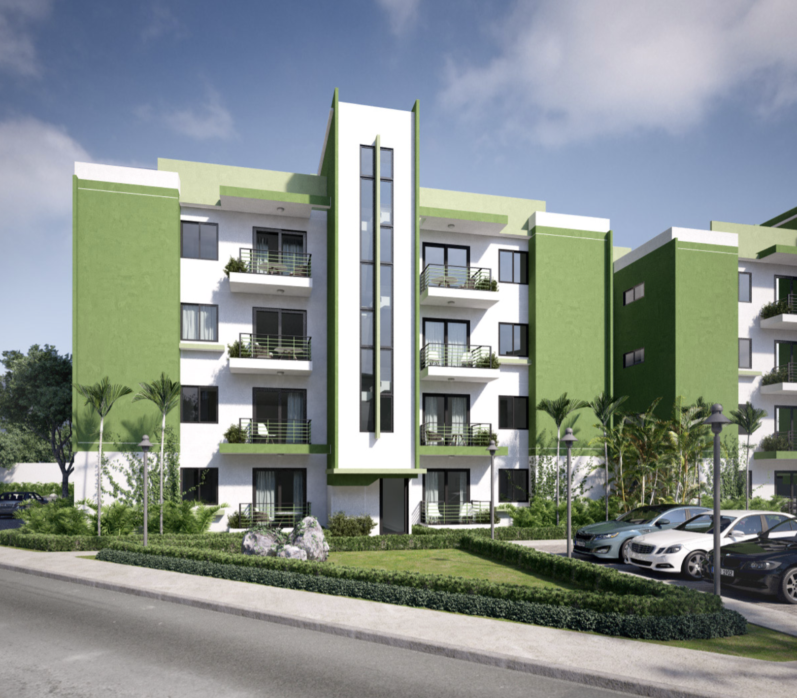 apartamentos - Apto. En Alameda, con terrza y listo, 