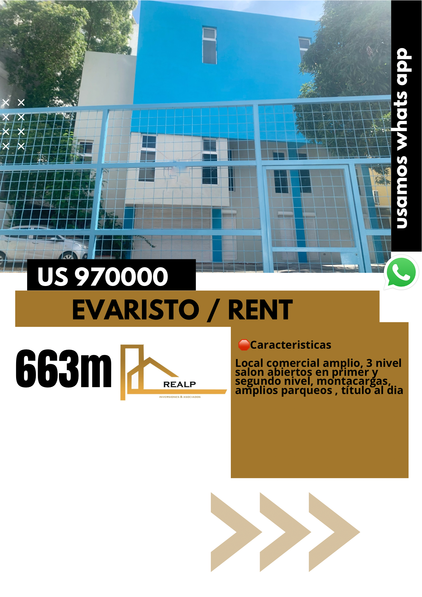 oficinas y locales comerciales - Local comercial de 3 niveles  0
