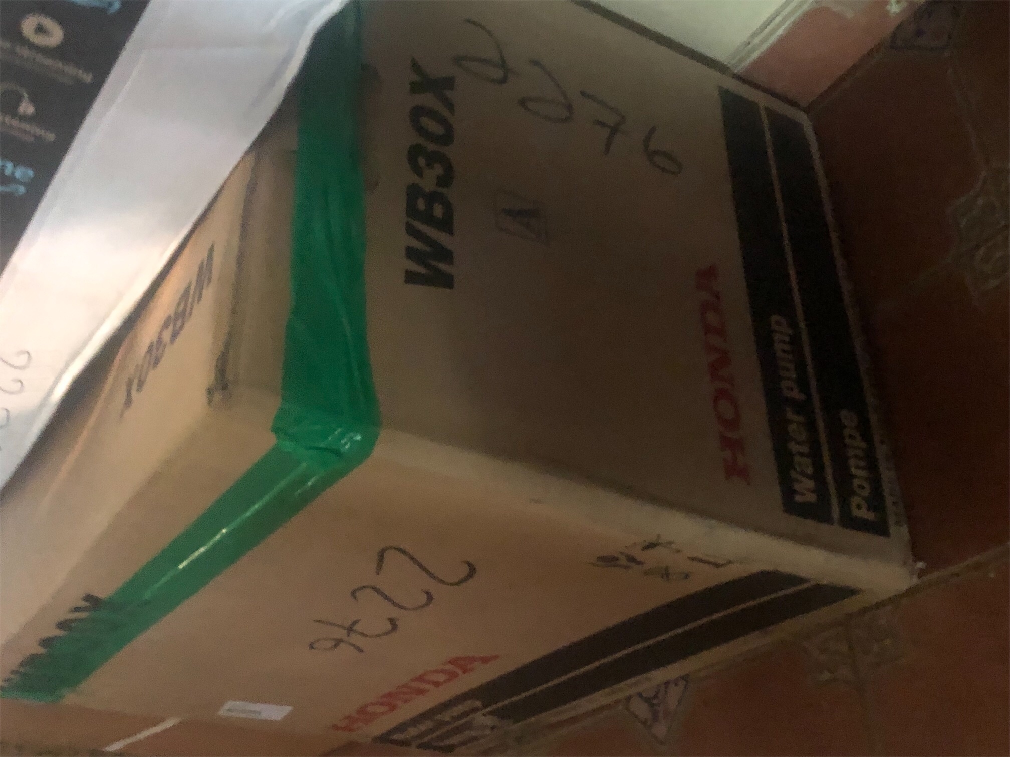 plantas e inversores - Bomba de agua Honda WB30XT3A COMBO FULL 4
