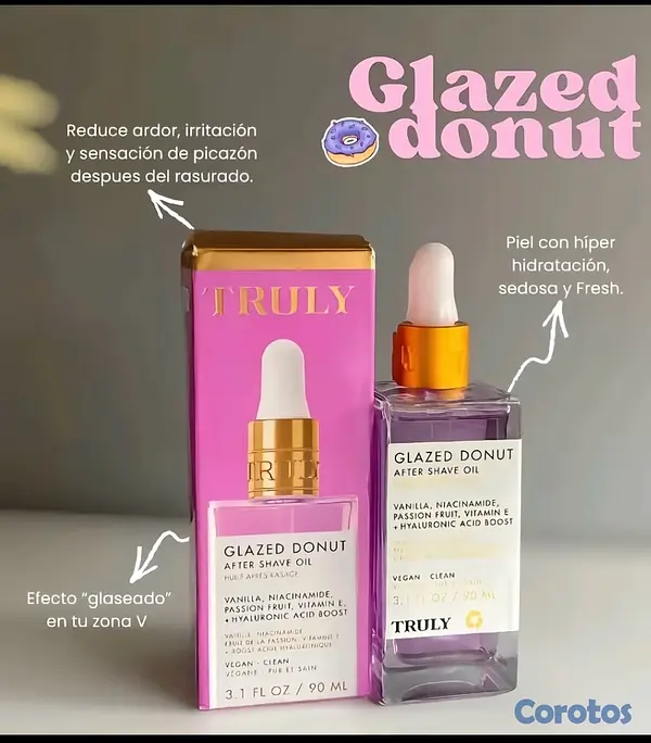 salud y belleza - (envío gratis) Kit de Truly en oferta Soft serve + glazed donut 🩷💜  4