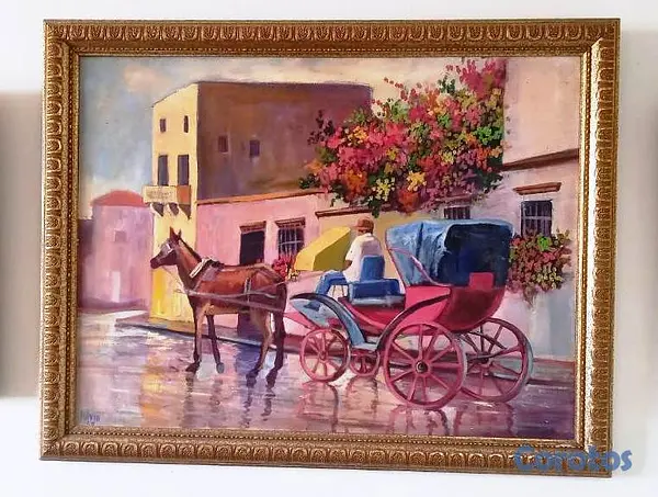 arte y antigüedades - 🖼️ LIQUIDACION DE OLEOS ENMARCADOS 🖼️  4