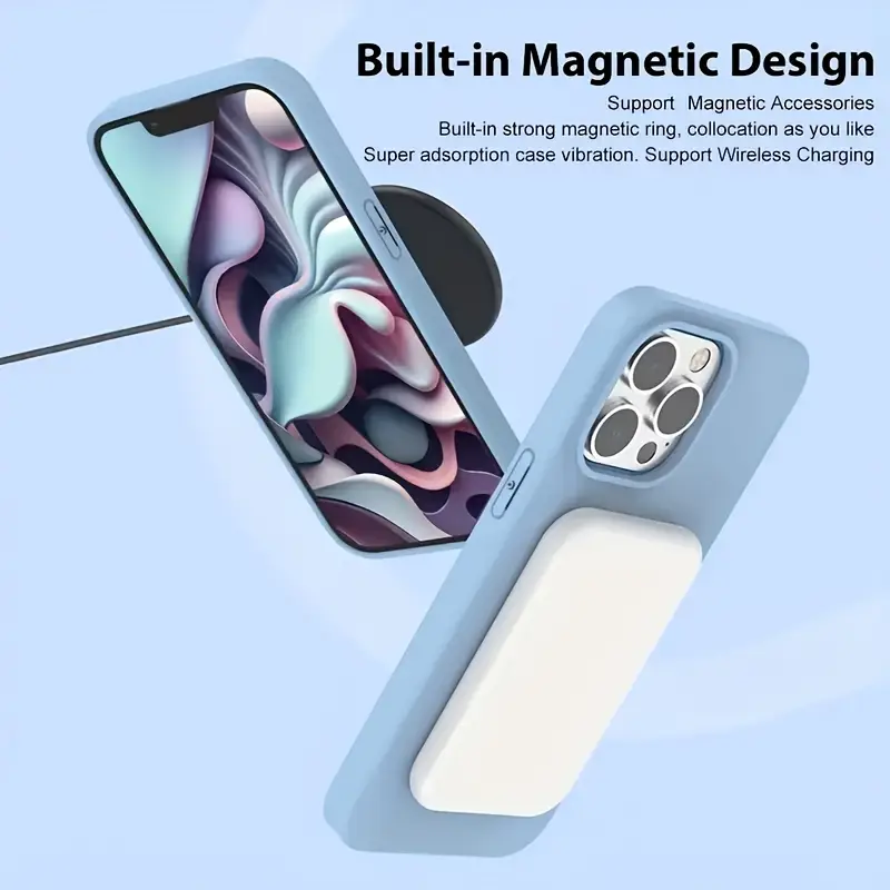 accesorios para electronica - Protector iPhone Pro 13 Beige Magnético  1