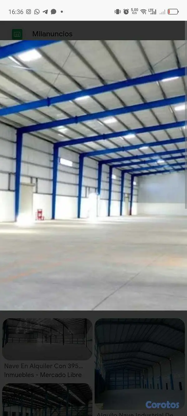 oficinas y locales comerciales - ALQUILO  VARIA  NAVE INDUSTRIAL GRANDE EN SANTO DO 2