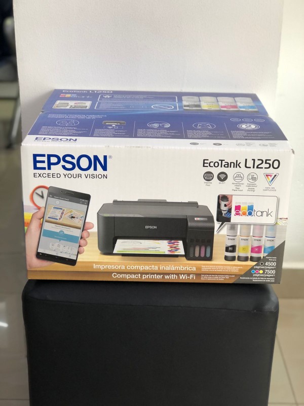 impresoras y scanners - Impresora Epson L1250  Impresión por Wifi
