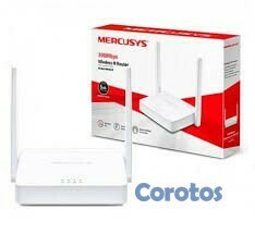 computadoras y laptops - ROUTER MERCUSYS MW302R 300MPS