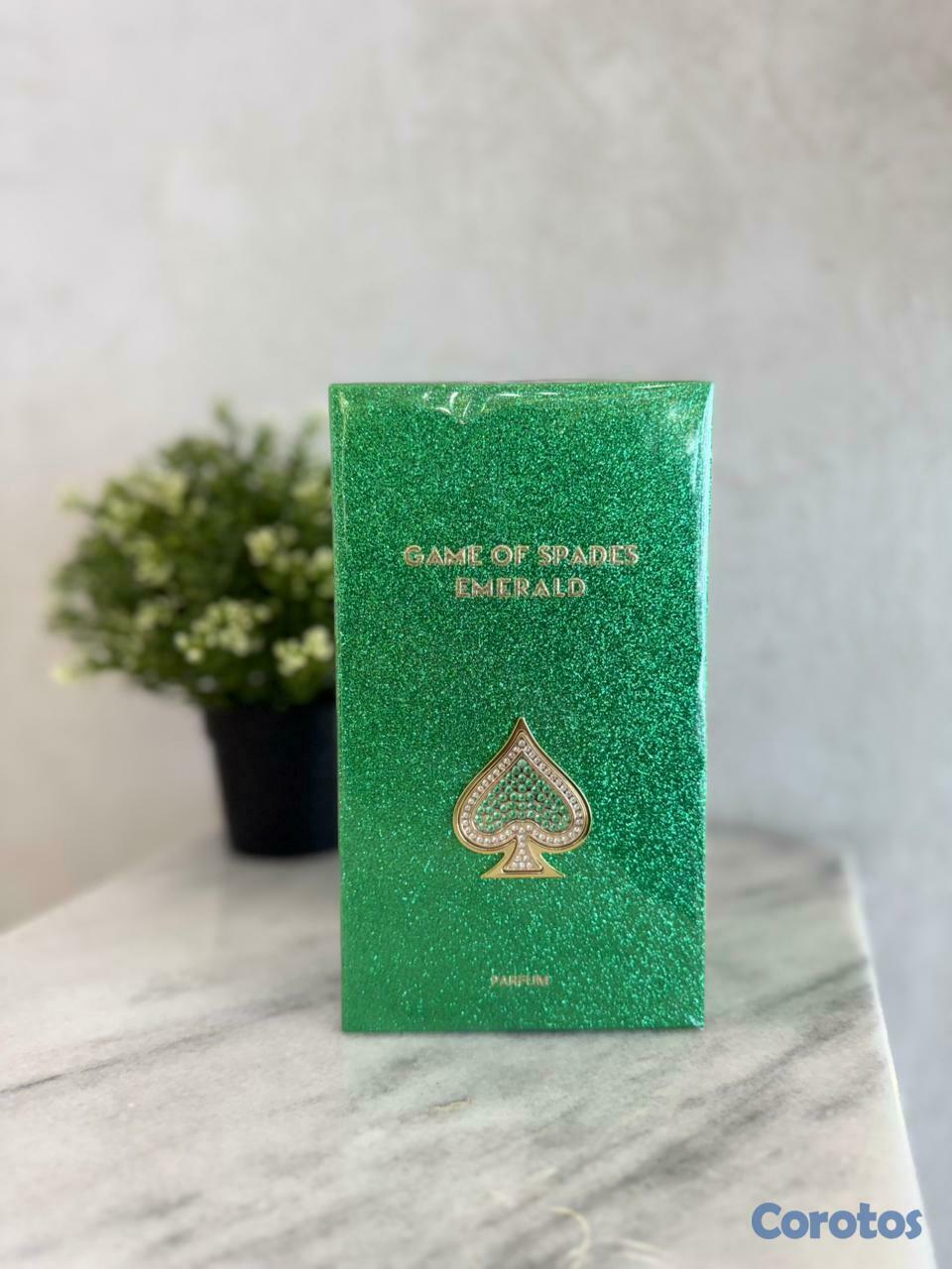 salud y belleza - PERFUME GAME OF SPADES EMERALD ORIGINAL SELLADO 