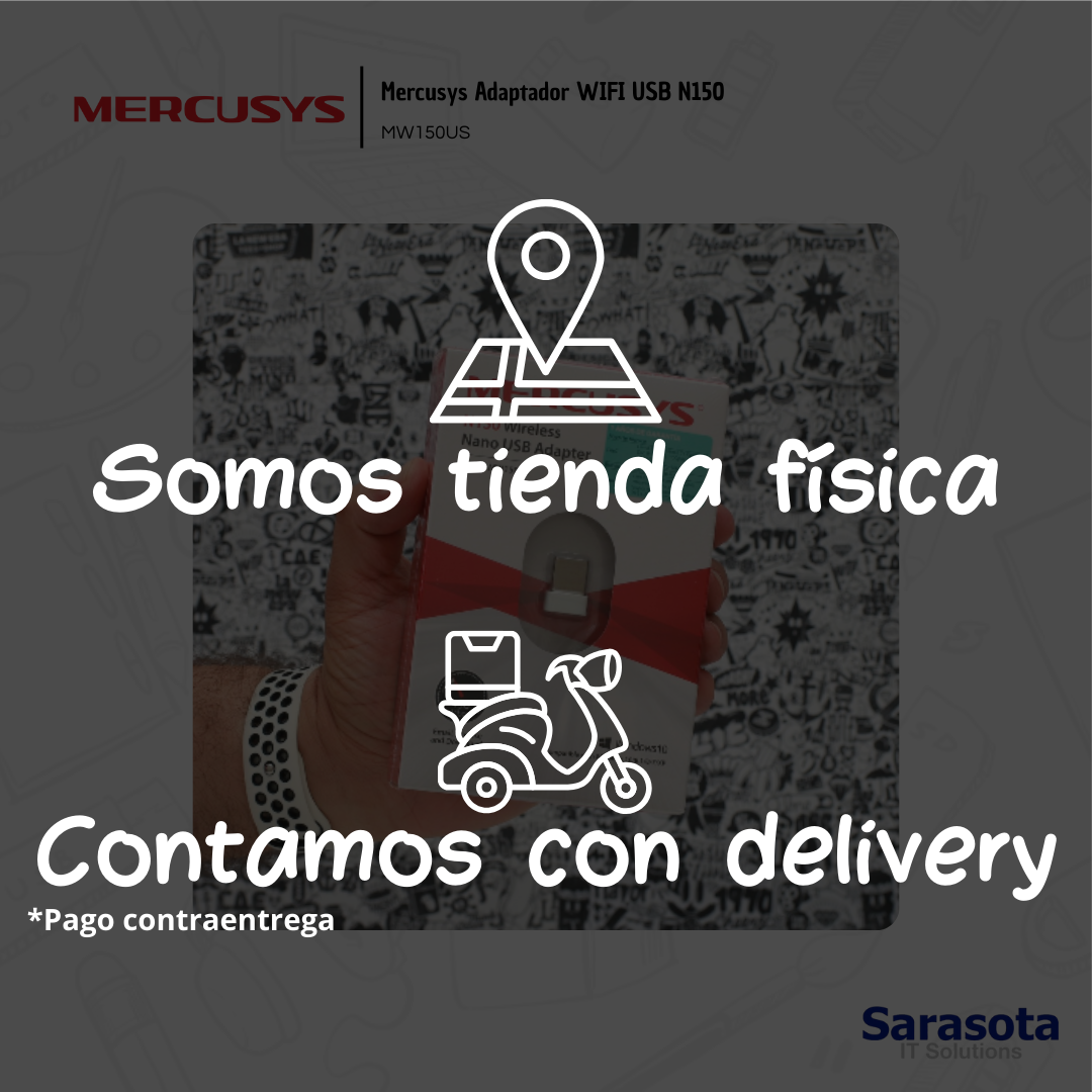 accesorios para electronica - Mercusys Adaptador WIFI USB N150  2