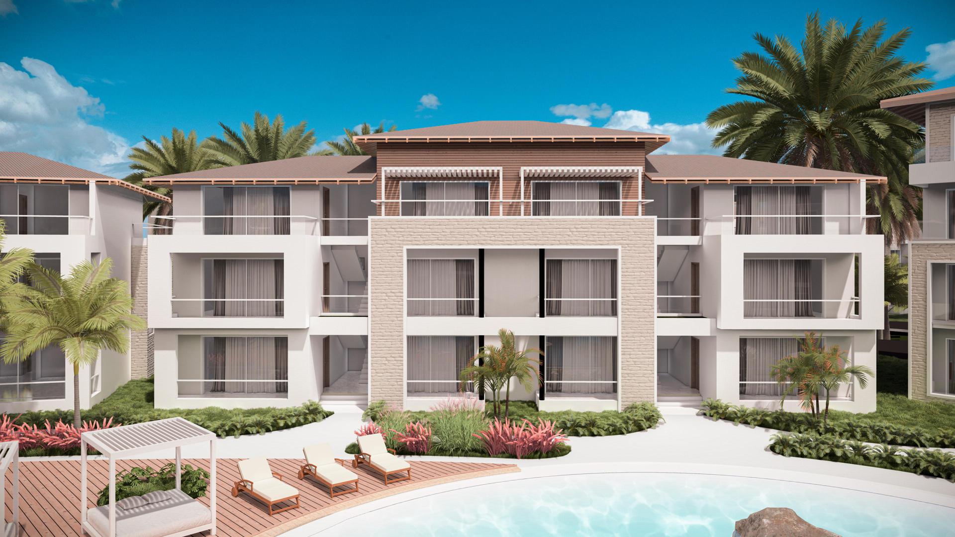 apartamentos - Residencial ubicado a unos pasos de la playa 1