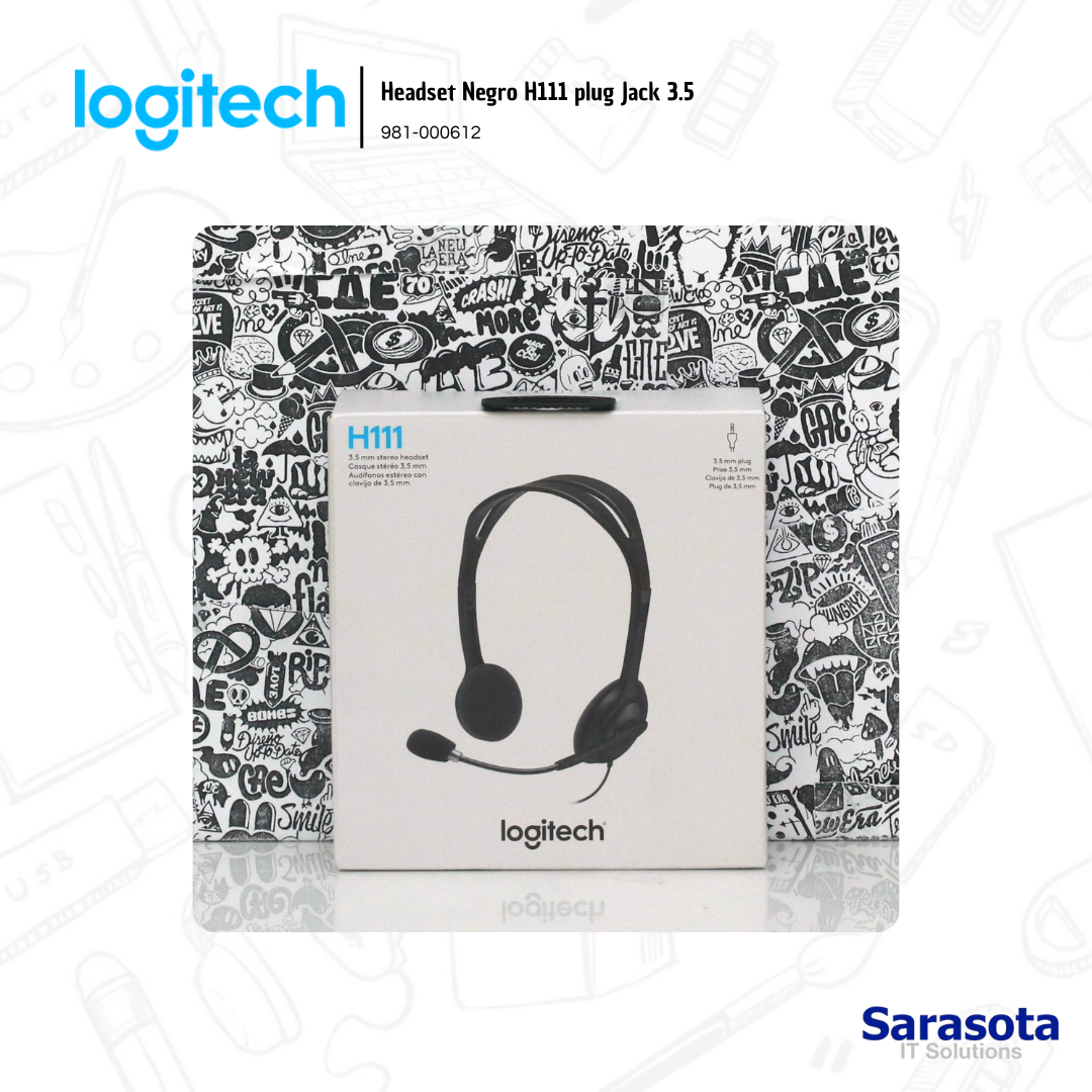 camaras y audio -  Logitech Headset H111 Jack 3.5mm 1