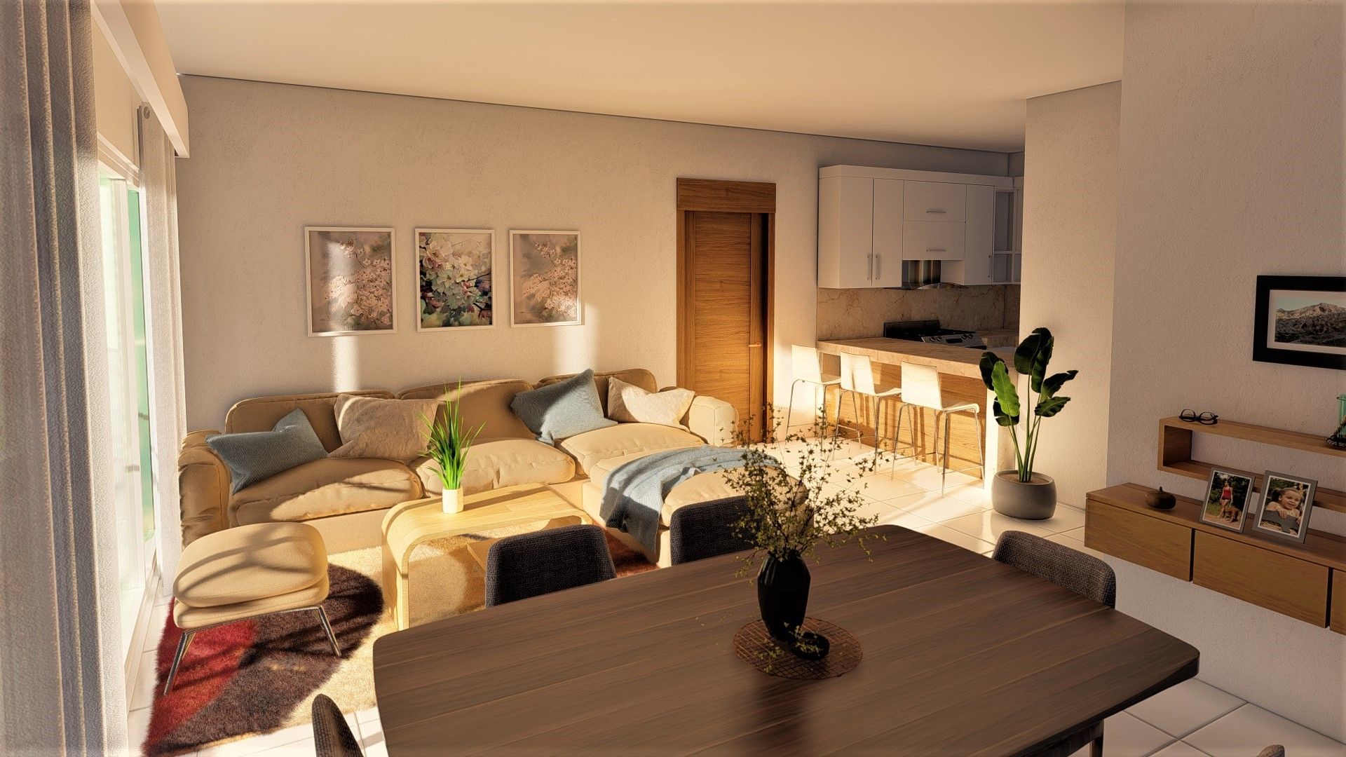 apartamentos - apartamento en la trinitaria en venta, santiago 6