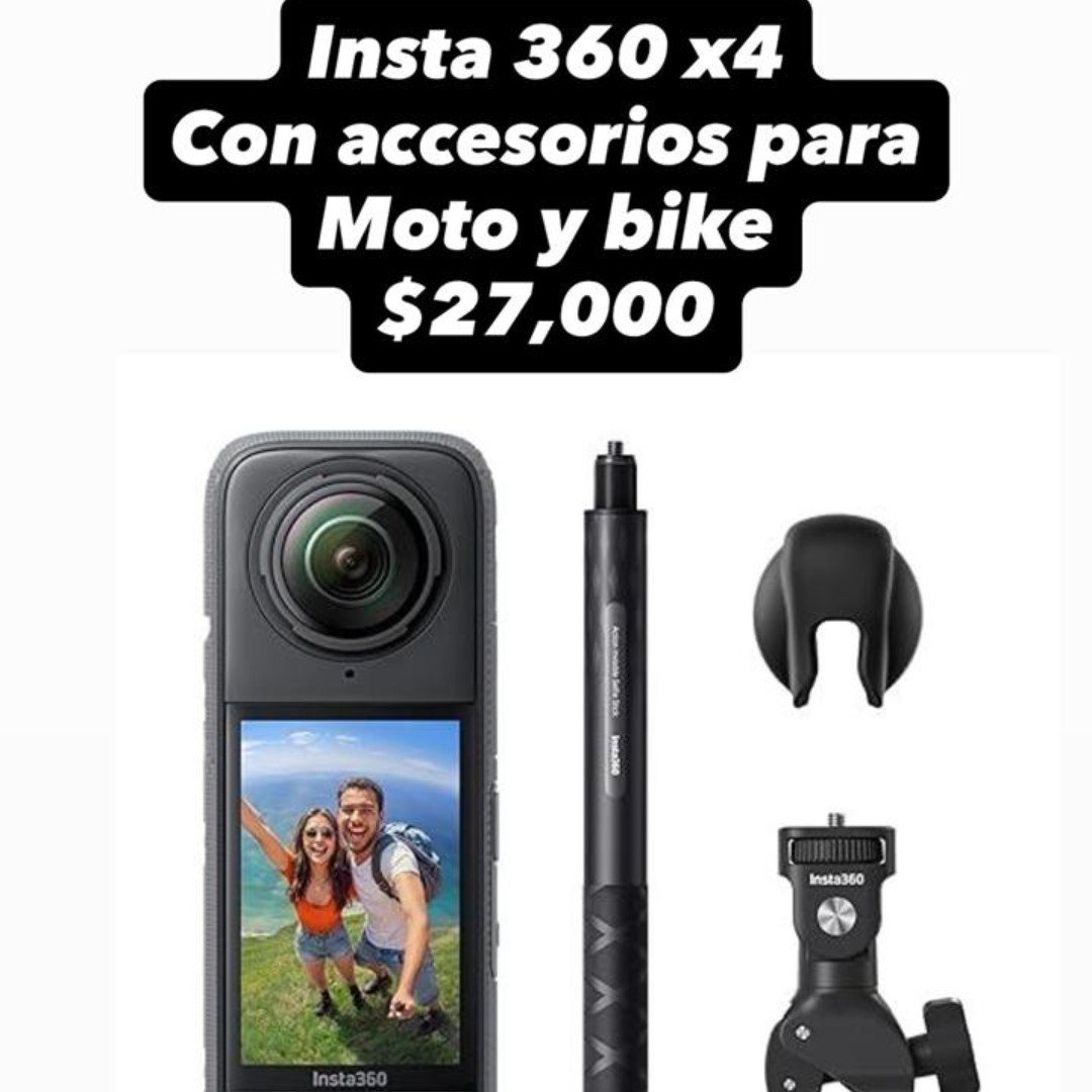 celulares y tabletas - Insta360 x4 incluye accesorios 