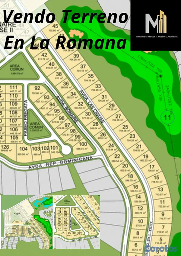 solares y terrenos - Vendo Solares Bonaire en Playa Nueva Romana 4