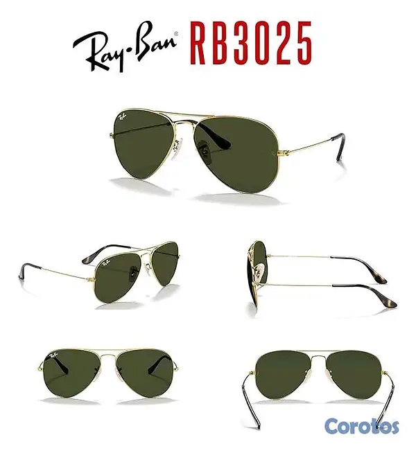 bicicletas y accesorios - Ray Ban Aviator Para Adultos - Gafas De Sol 2