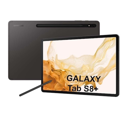 celulares y tabletas - Samsung Galaxy Tab S8+ Plus 12.4” 128GB+8GB Nueva 2