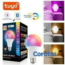 otros electronicos - Bombillo Inteligente RGB +16M Colores App Tuya 2