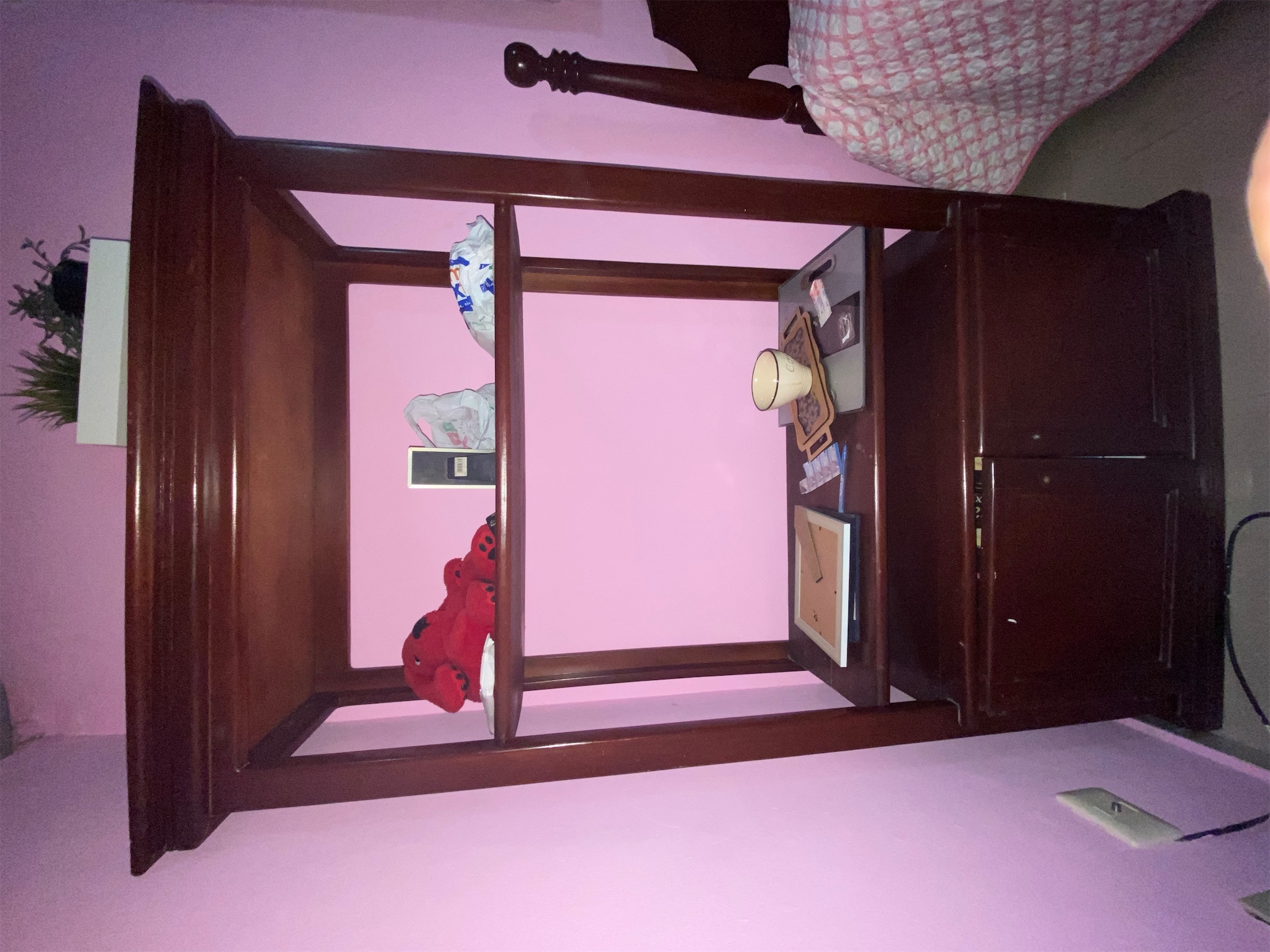 muebles y colchones - GABETERO EN CAOBA COMO NUEVO 3