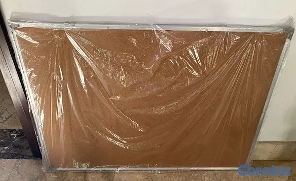 articulos de oficina - Pizarra de corcho Artesco 90 × 120 cm 2