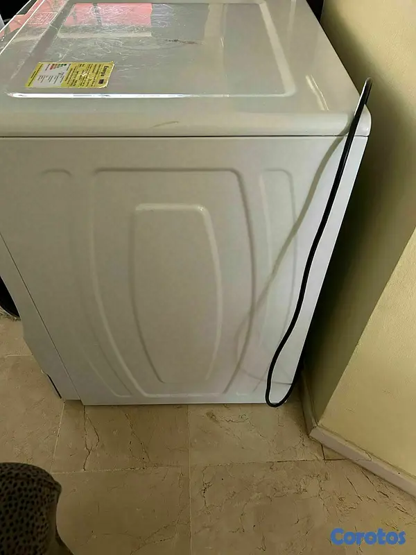 electrodomesticos - Lavadora secadora grande blanca como nueva 2
