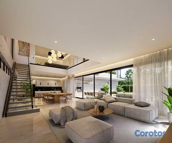 casas vacacionales y villas - V02-87-1403  VENTA DE VILLAS- BAVARO, PUNTA CANA-1000 MTS2 4