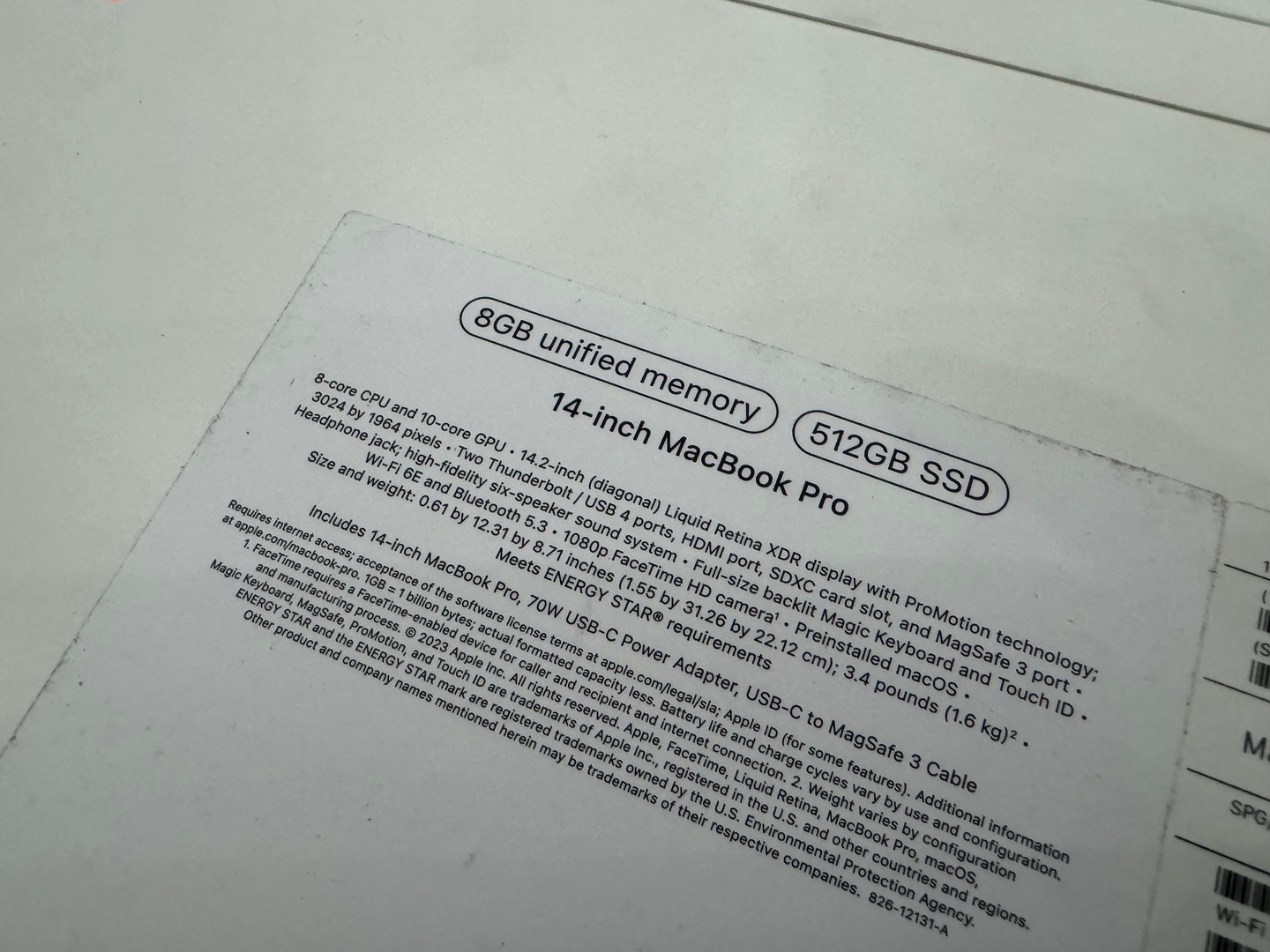 computadoras y laptops - MacBook Pro 14 inch M3 Apple Chip | 512GB | 8GB RAM Nueva Sellada RD$ 90,500 NEG 2