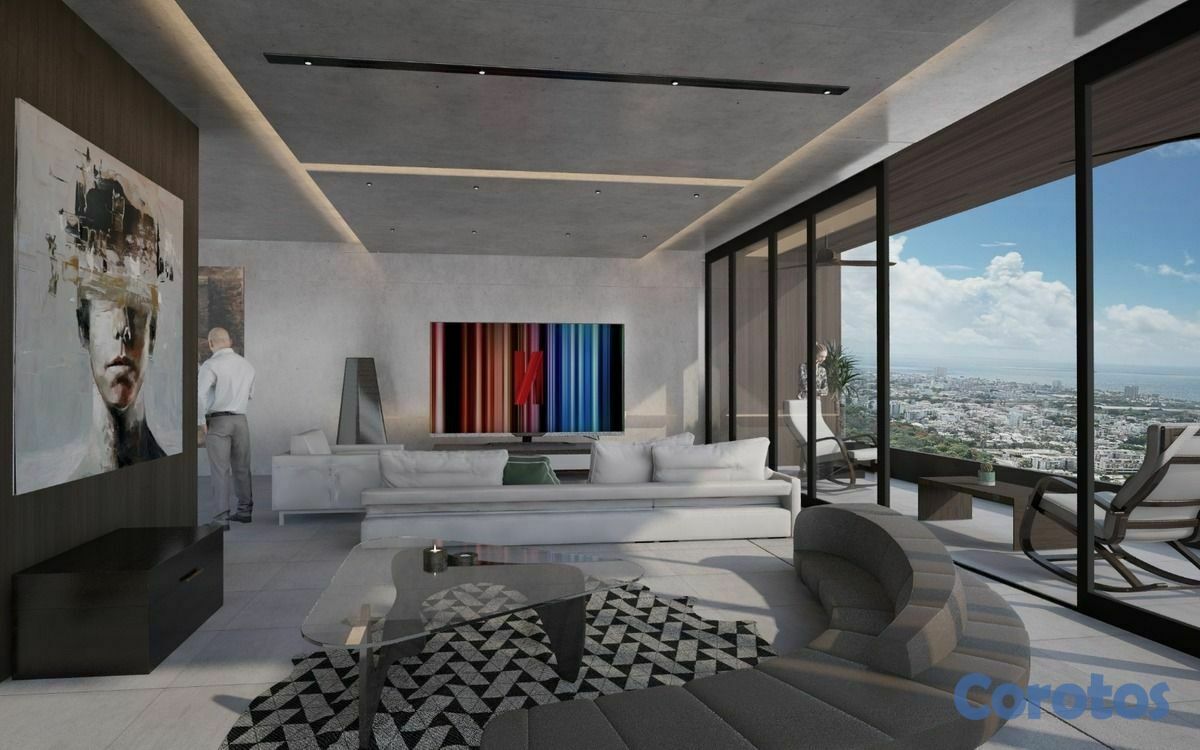 apartamentos - Apatamento en la av. Anacaona Piso 24 y 25 con 3 h 8